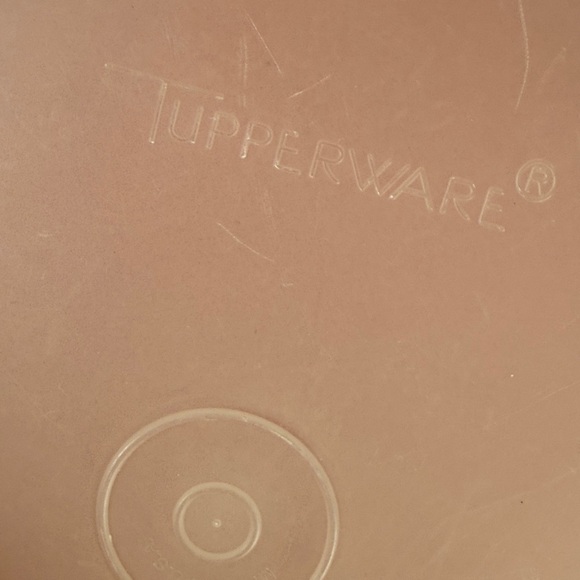 Vintage 70s Tupperware Harvest Orange Bowl 235-2 - Picture 6 of 9